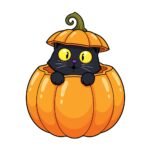 Sterk kattenspeelgoed uit Europa met herfstdesign - Halloween.